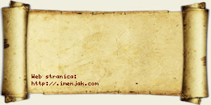 Kristina Gajović vizit kartica